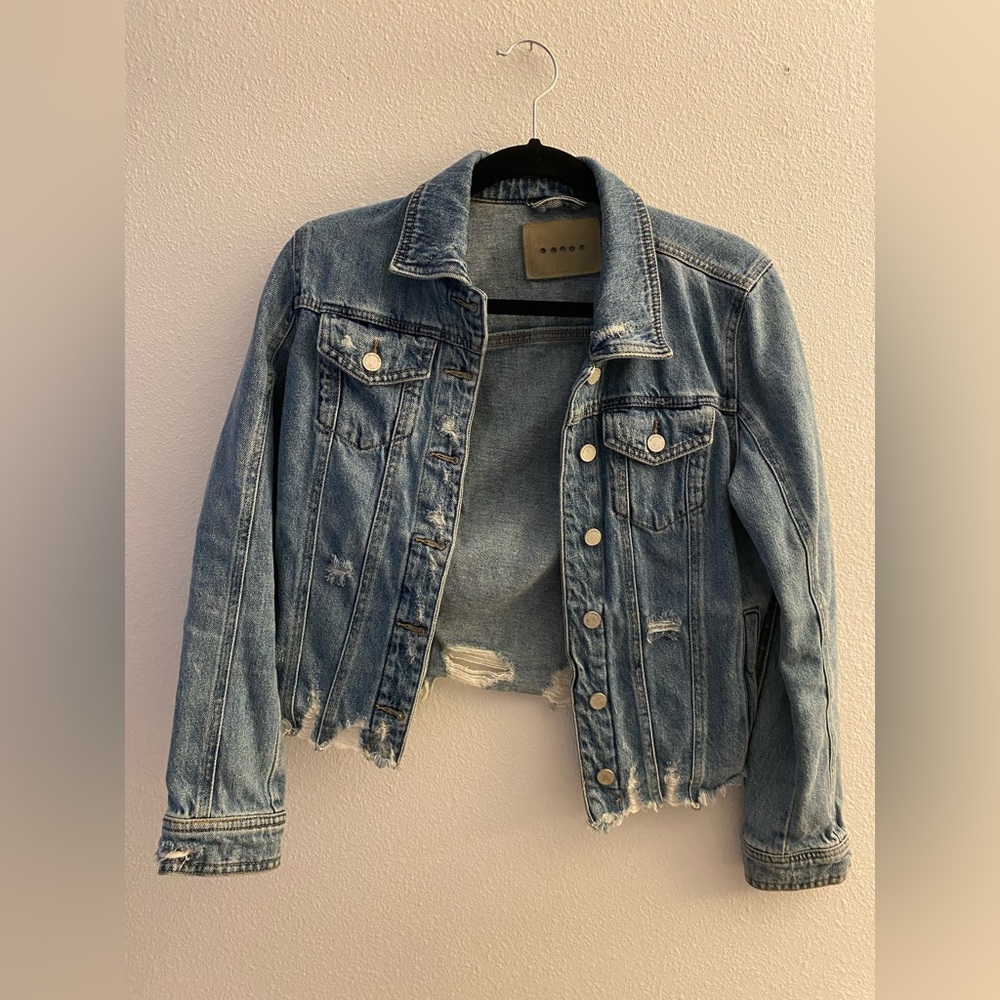 Jean Ripped Jacket